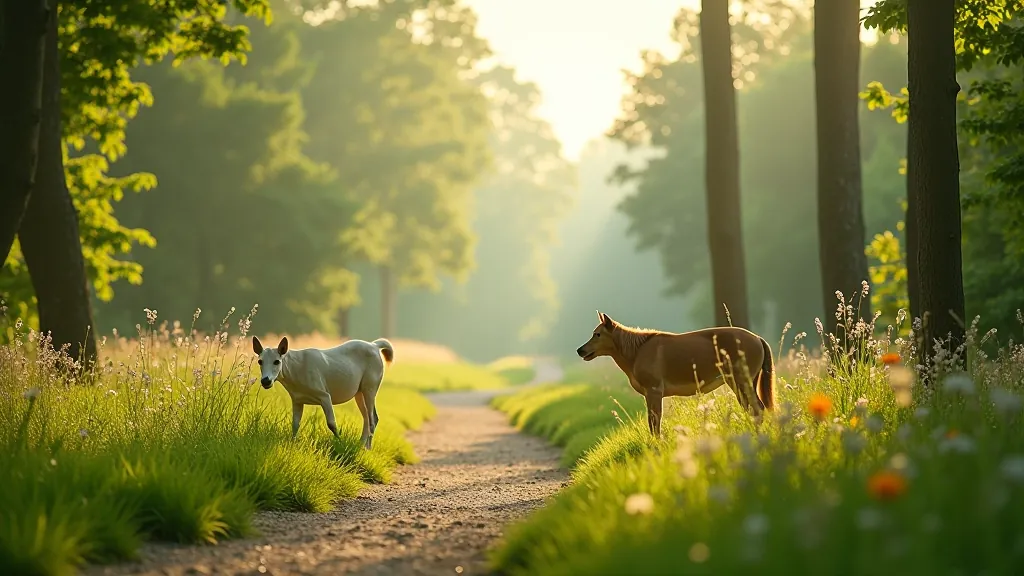 Gamtos saugomos zonos peizažas – miško ir laukų vaizdas